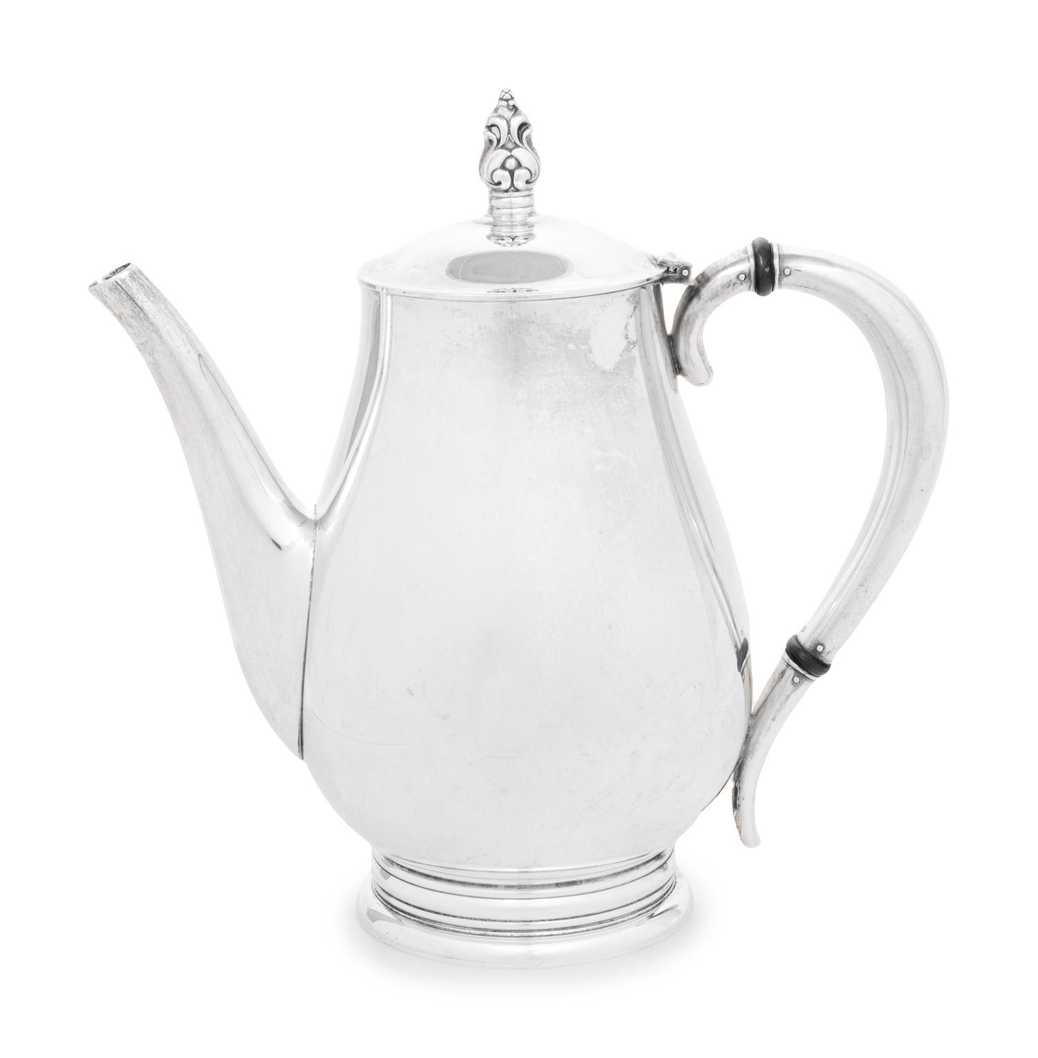 An American Silver Coffee Pot
