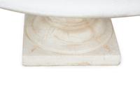 A Neoclassical Style Cast Stone Outdoor Dining Table — 20TH CETNURY