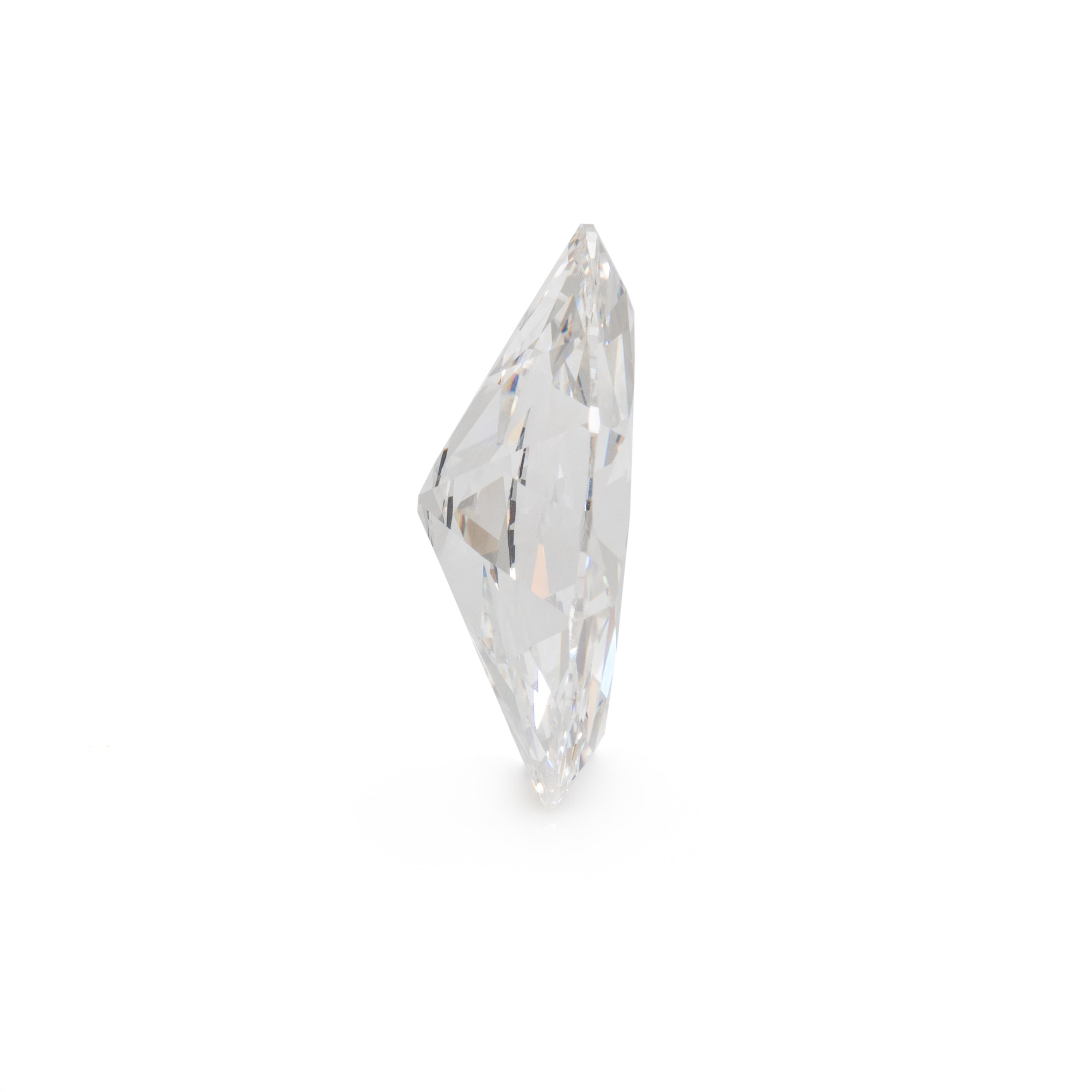 4.15 CARAT MODIFIED MARQUISE BRILLIANT CUT DIAMOND