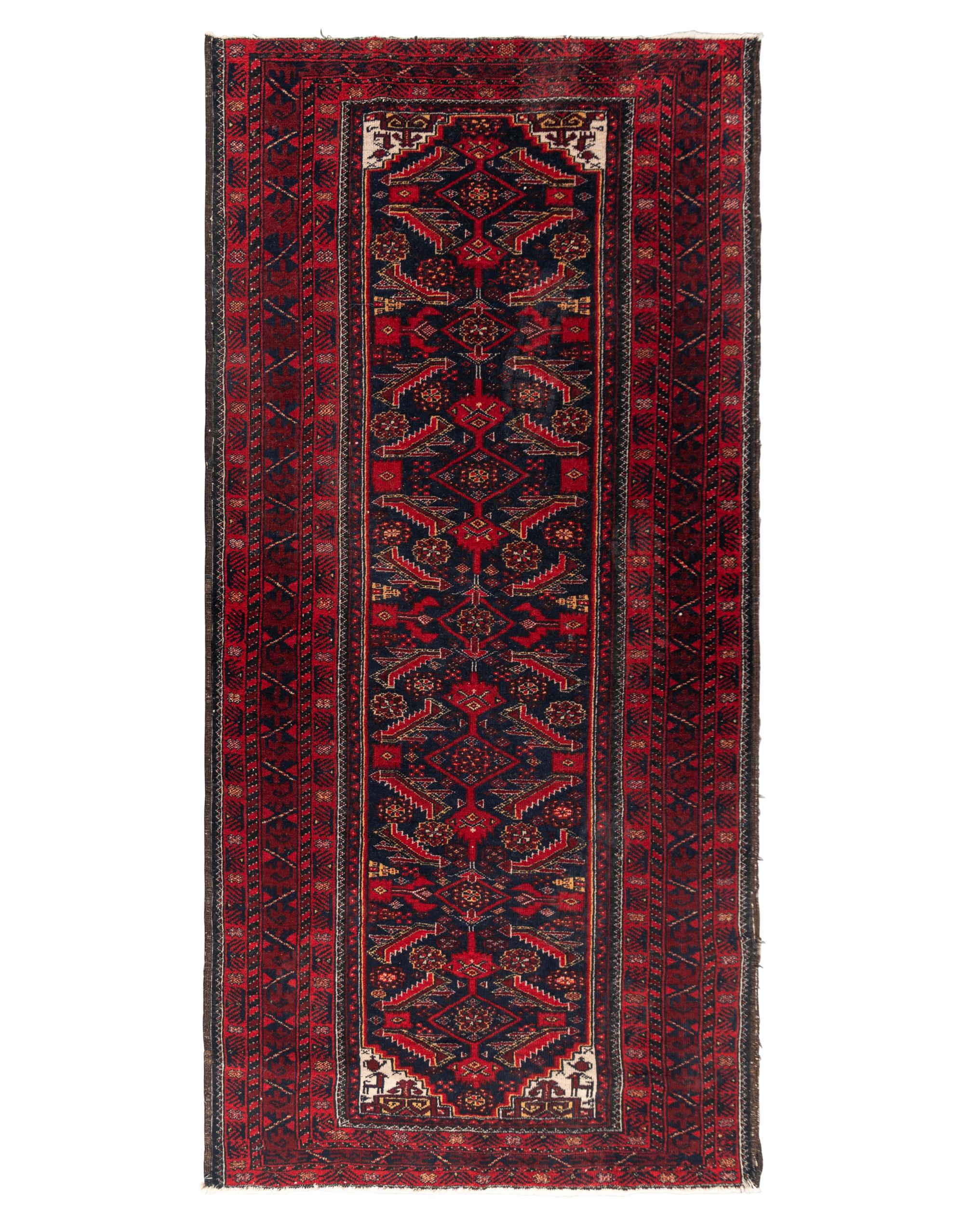 An Afghan Wool Rug