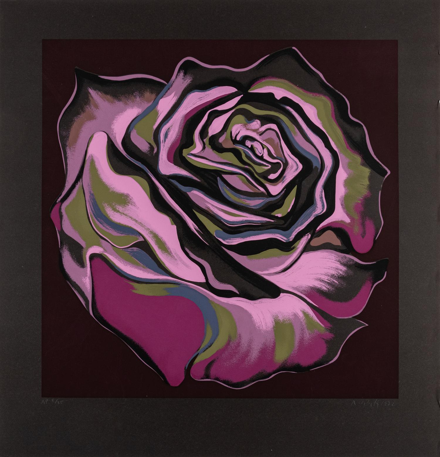 Eight prints (with portfolio case), 1980-1985