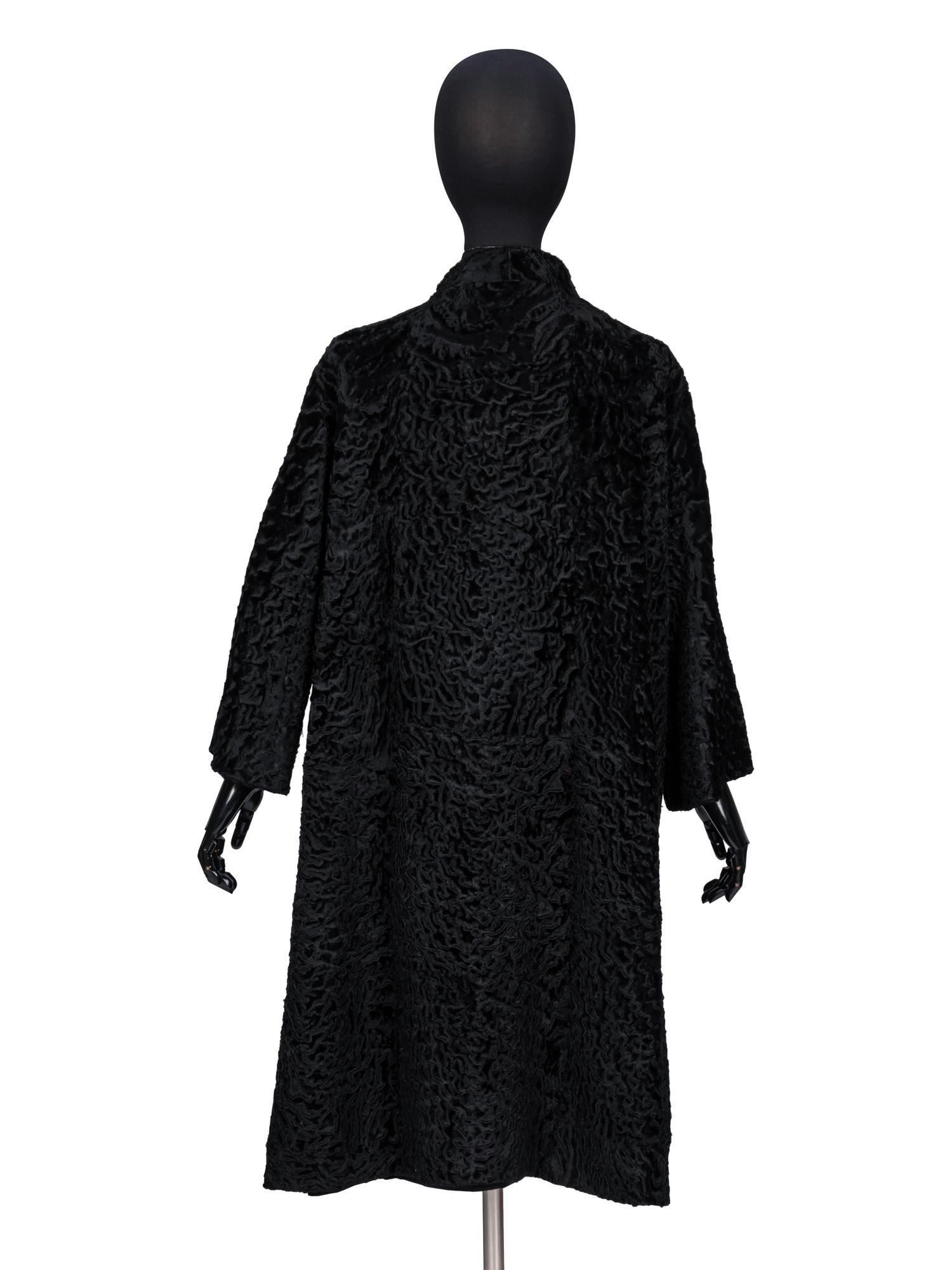 Schiaparelli, Broadtail Swing Coat