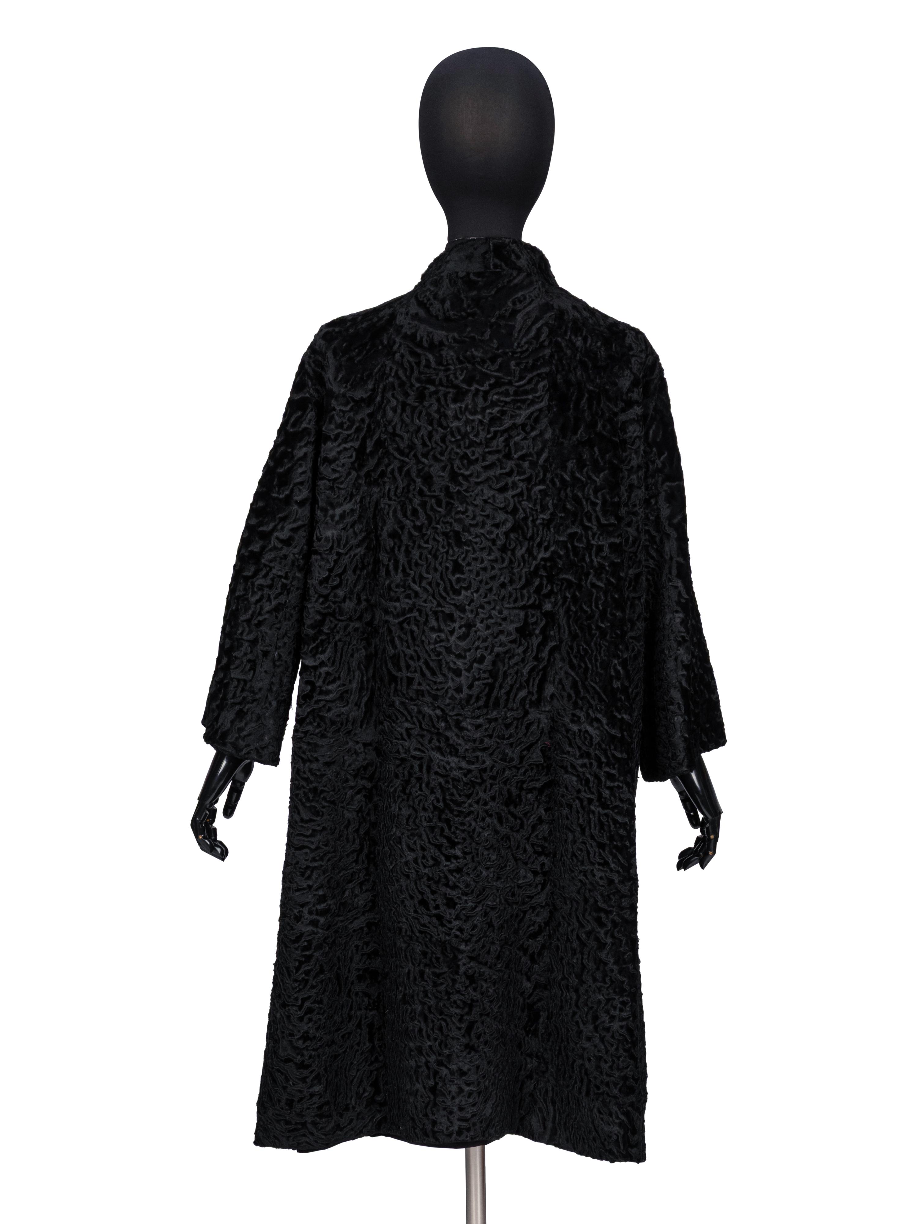 Schiaparelli, Broadtail Swing Coat