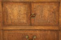 A George III Style Walnut Bedside Cabinet