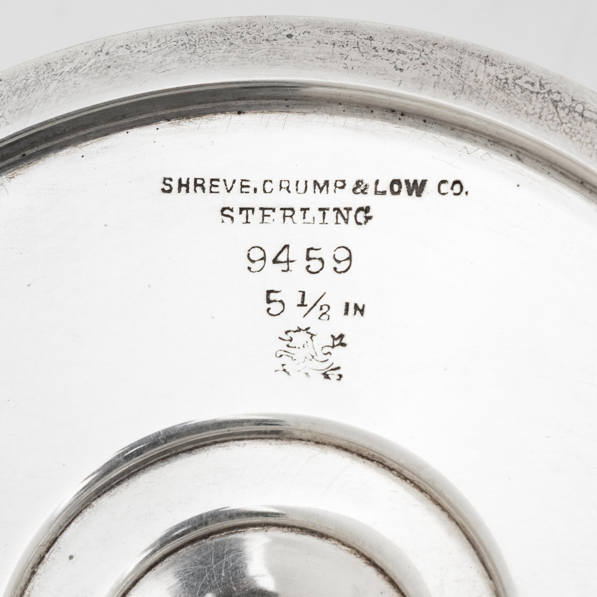 A Pair of American Silver Compotes