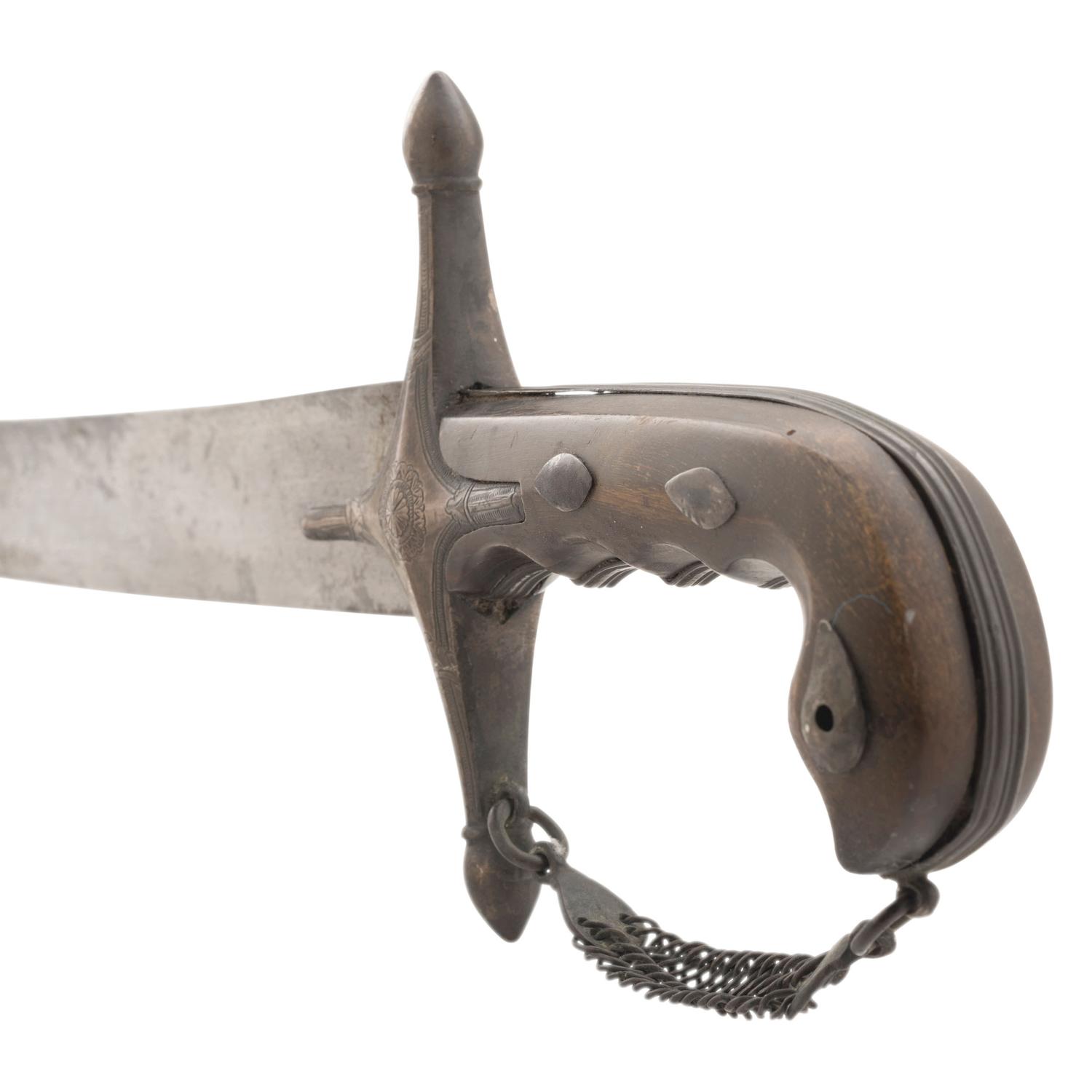 Ottoman Kilij Sword with Wood Lined Scabbard