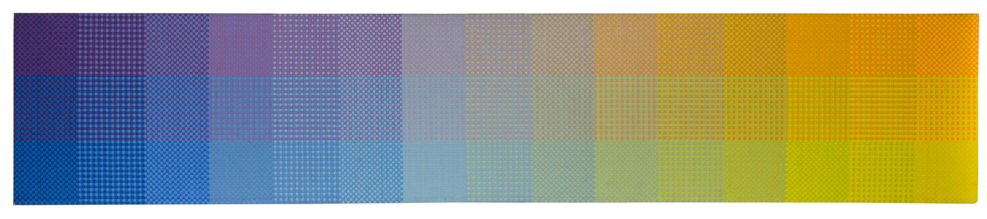 Sanford Wurmfeld, (American, b. 1942), Study for II-16-V-Y, 1975