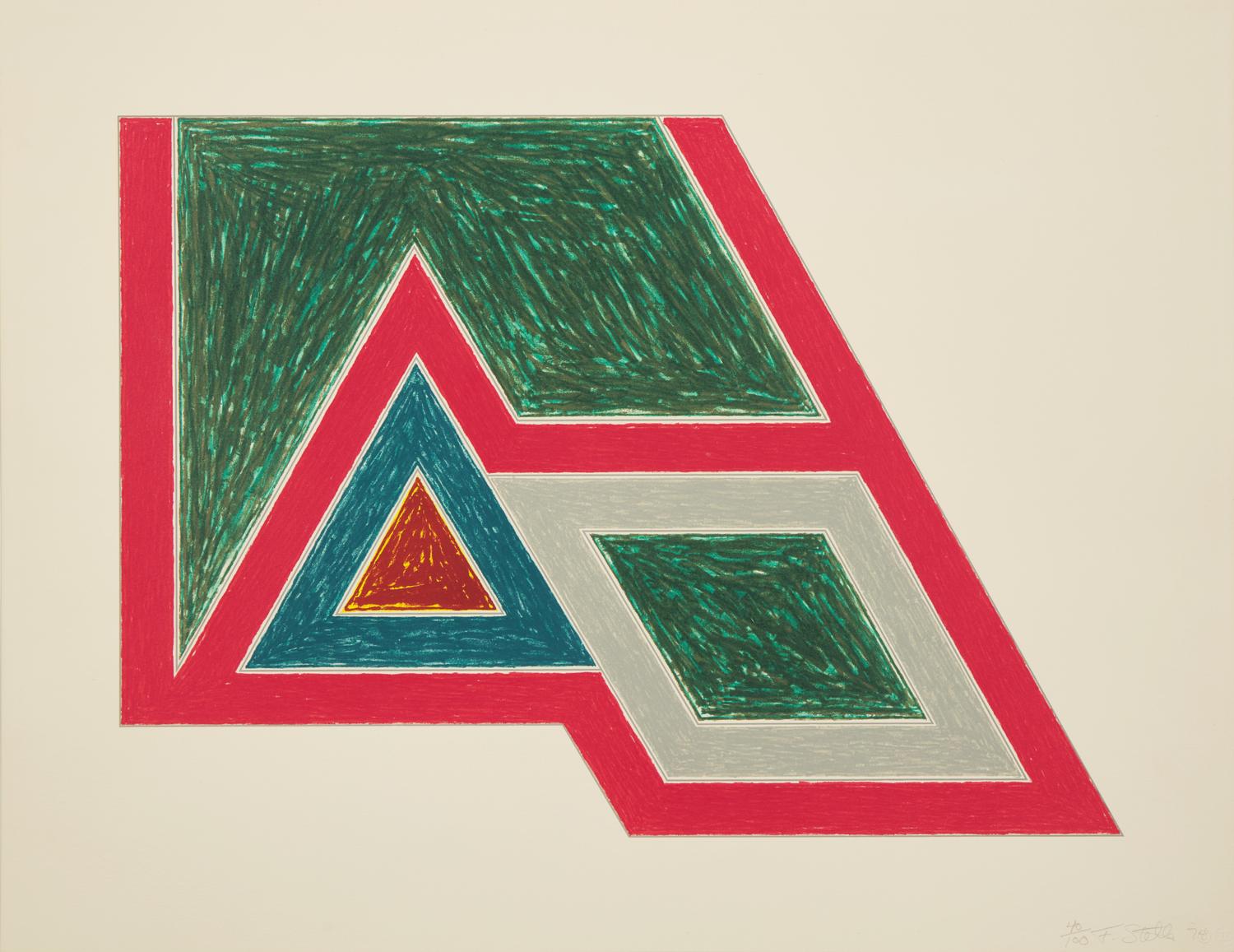 Frank Stella (American, 1936-2024) — Sanbornville (from Eccentric Polygons, 1974