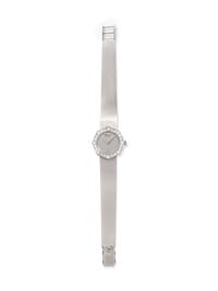 CHOPARD, 18K WHITE GOLD AND DIAMOND WRISTWATCH