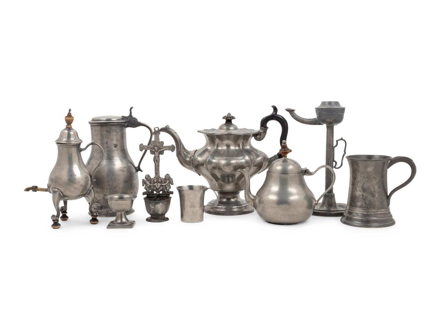 A Collection of Pewter Articles