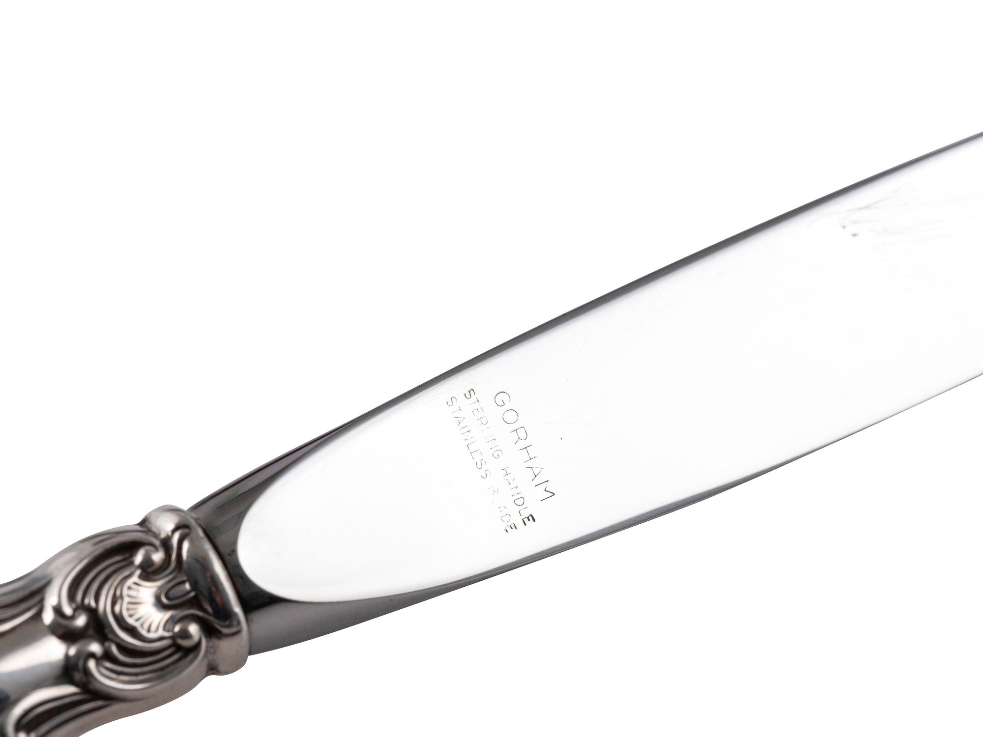 An American Silver Flatware Service
