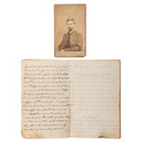 1862 Diary of Union Officer Horatio P. Kile, Co. G, 41st Ohio Volunteer Infantry, Plus