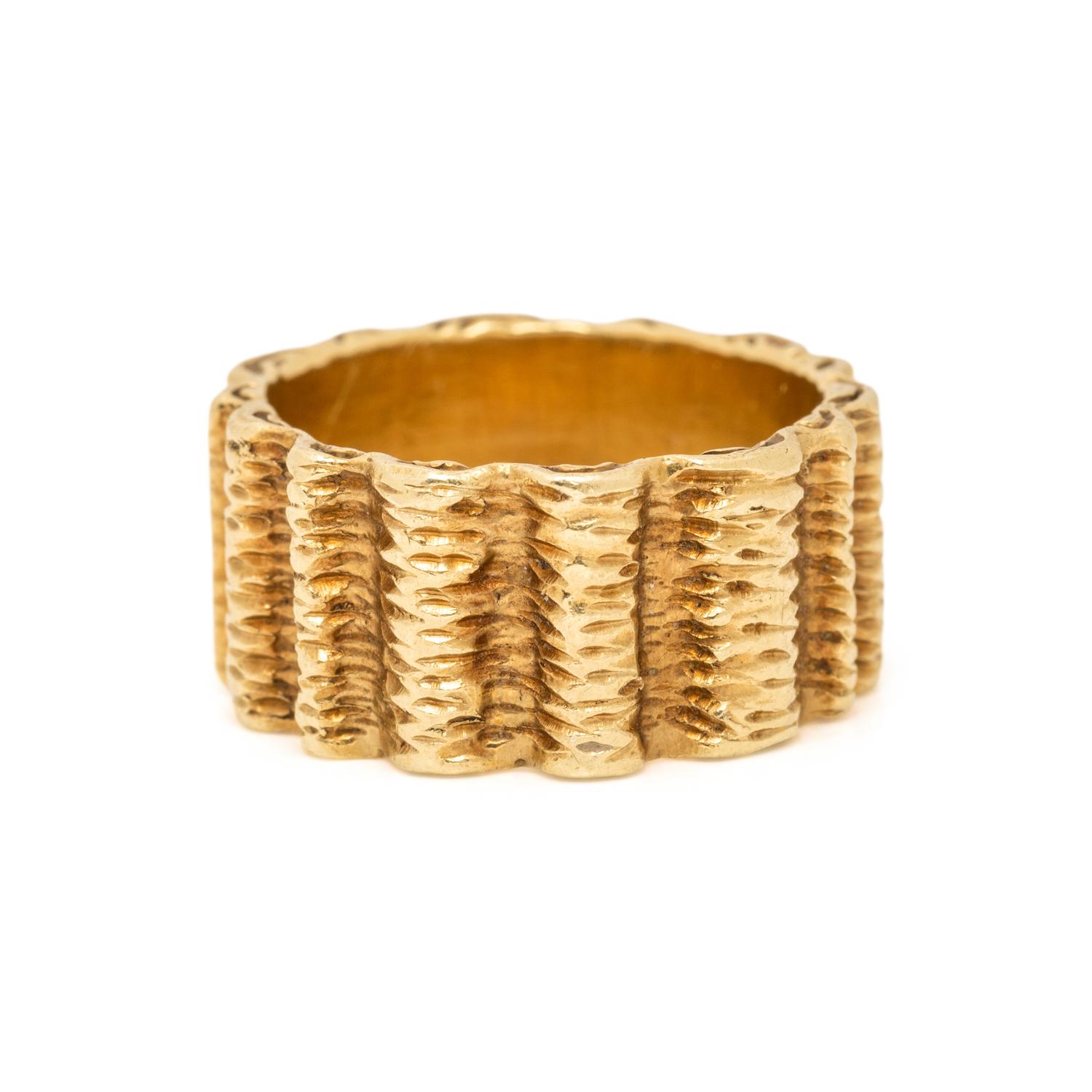 CARTIER, YELLOW GOLD BAND