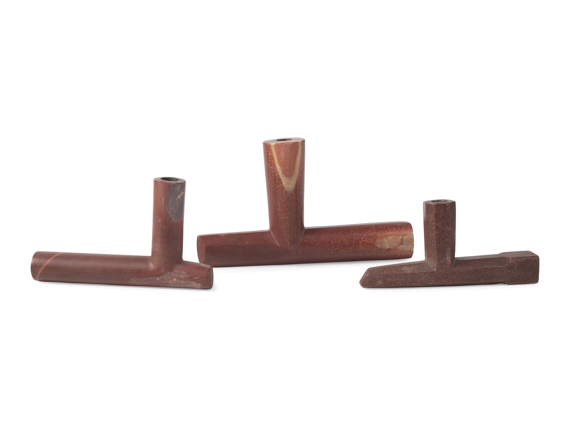 Plains Catlinite Pipe Bowls