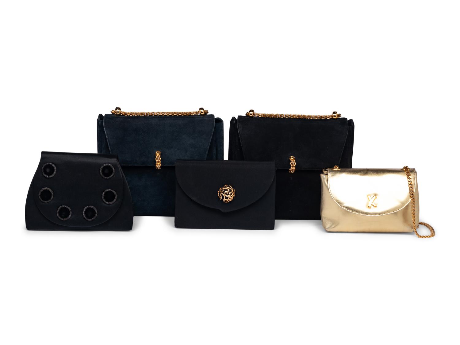 Five Paloma Picasso Handbags