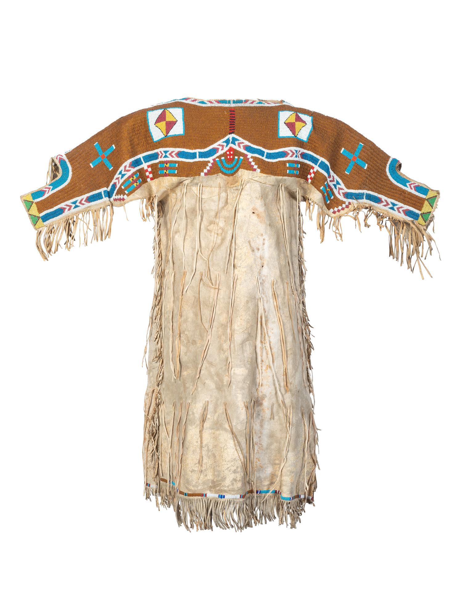 Sioux Beaded Hide Dress