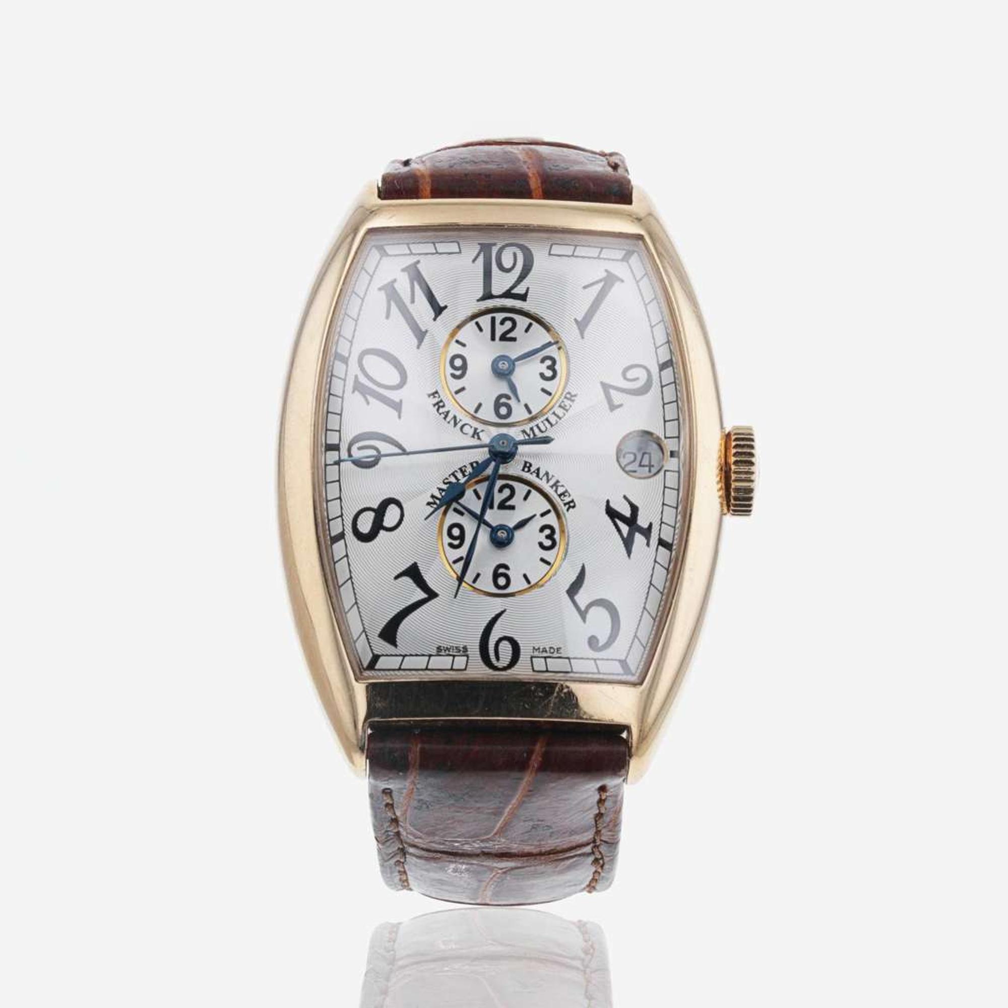 Franck Muller Cintrée Curvex Master Banker No. 40 Ref. 6850 MB Swiss