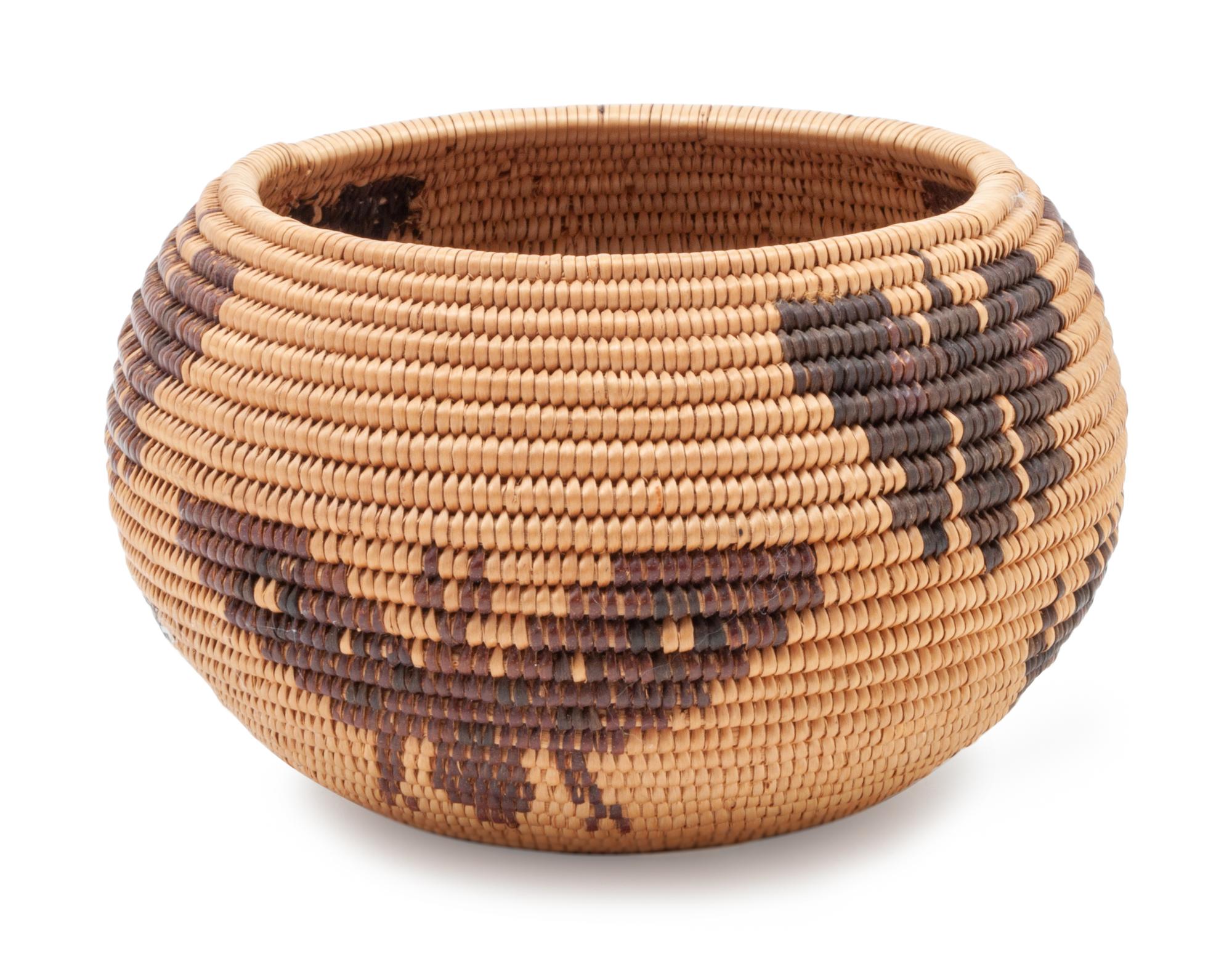 Maidu Polychrome Basket
