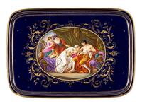 A Vienna Porcelain Tray