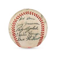 A 1960 Seattle Rainers Team Signed Autograph Baseball
