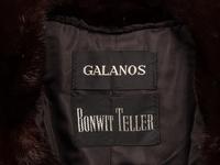 GALANOS, RANCH MINK FUR COAT