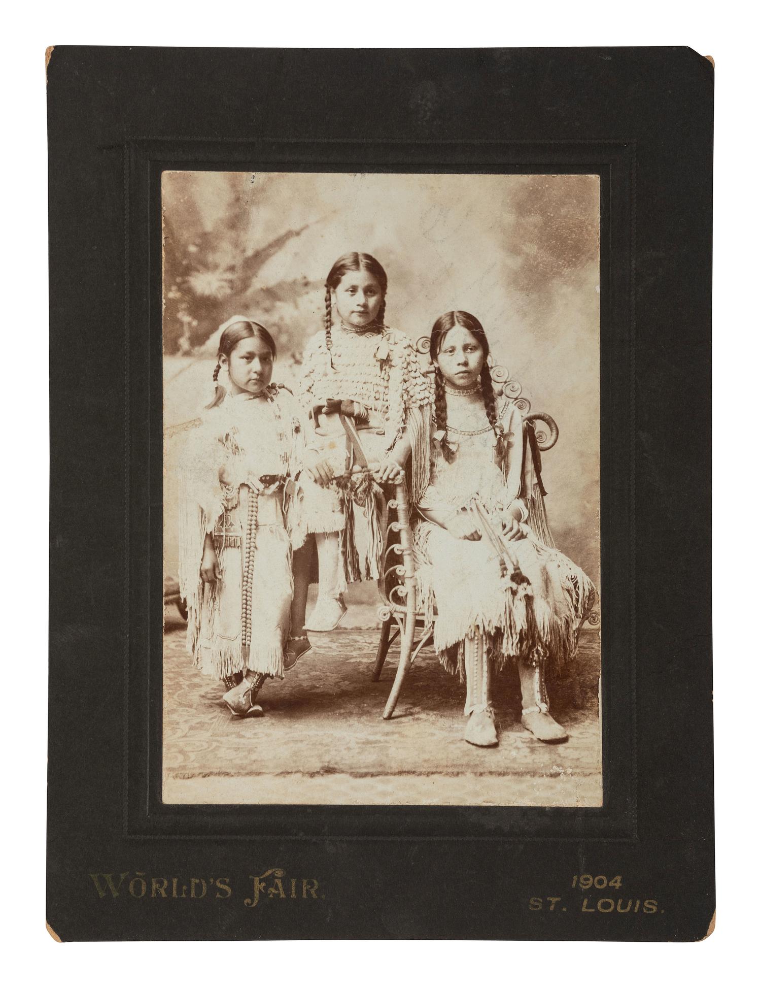 [NATIVE AMERICANS]. 16 photographs of Native Americans, incl. Nez Perce and Inuit subjects.