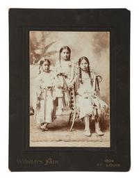 [NATIVE AMERICANS]. 16 photographs of Native Americans, incl. Nez Perce and Inuit subjects.