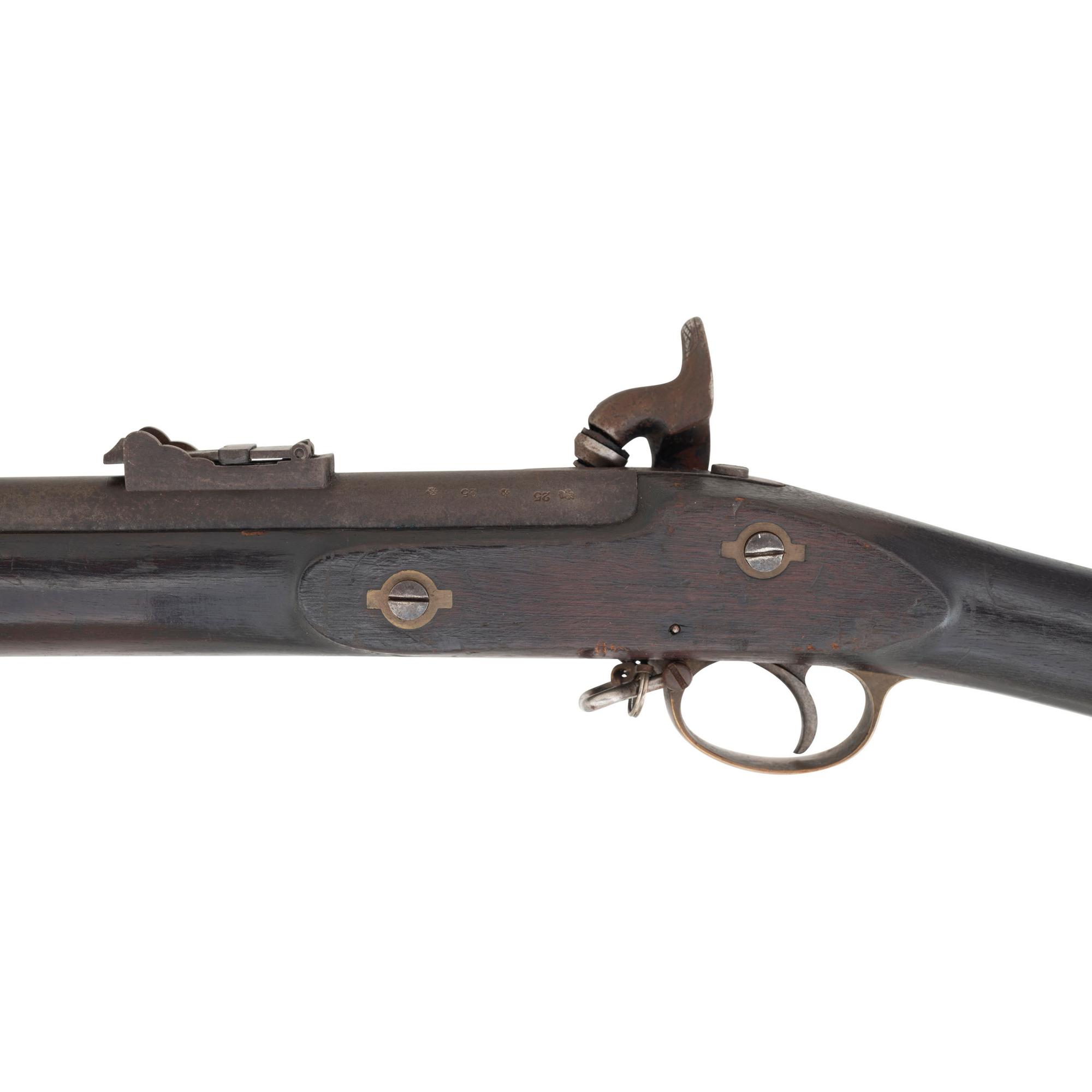 1863 Dated English Pattern 1853 Enfield Rifle Musket by Bentley & Playfair