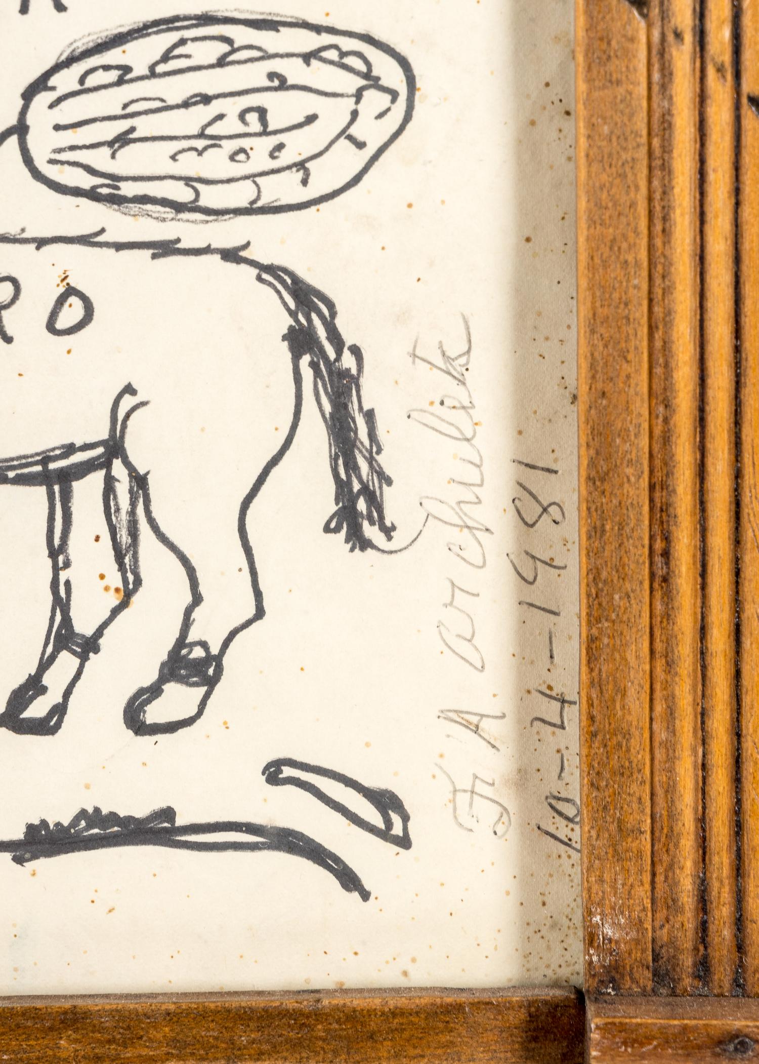 Buro , 1981 and Squirrels , 1985 (two works)