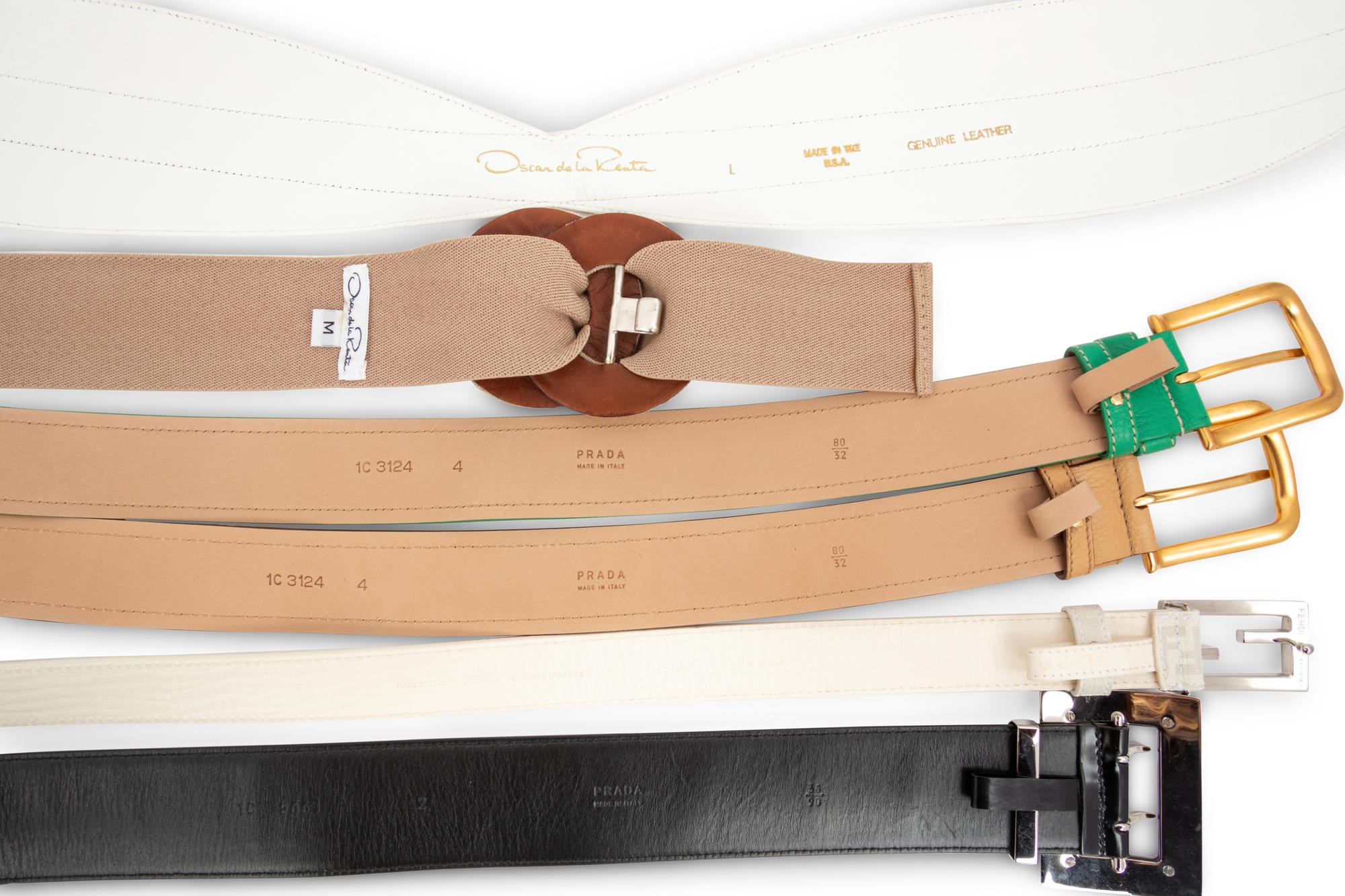 Six Designer Belts, 2010-20s