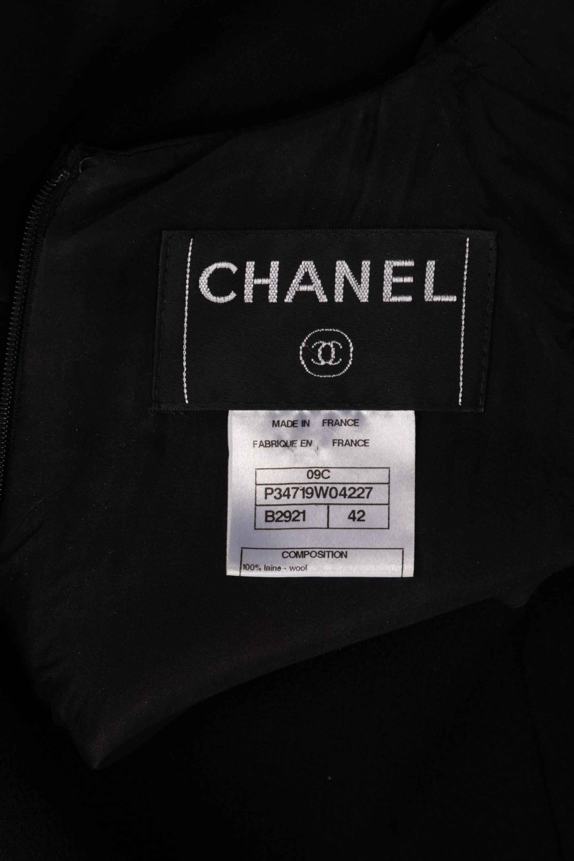 Chanel Color Block Sheath Dress, Cruise 2009