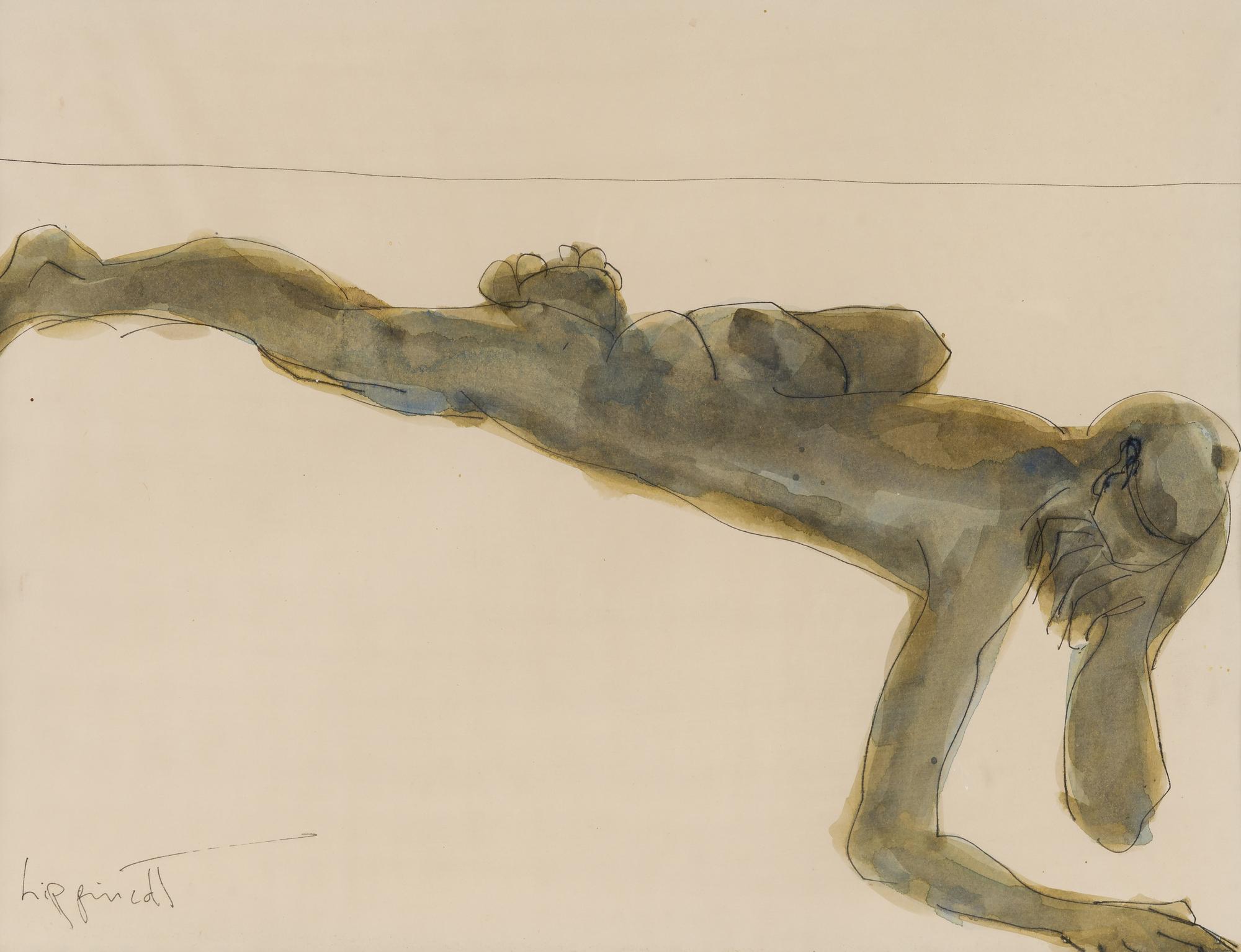 Untitled (Prostrate Figure)