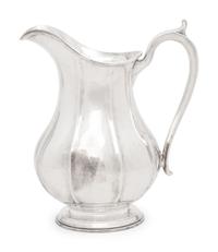 An American Silver Water Pitcher