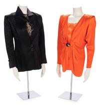 Group of Three Designer Groups; One Bob Mackie, Two Ungaro, 1980s