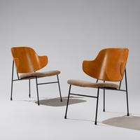 Pair of Penguin lounge chairs for Selig