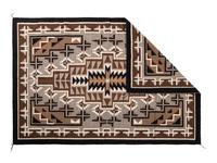 Navajo Two Grey Hills Weaving / Rug