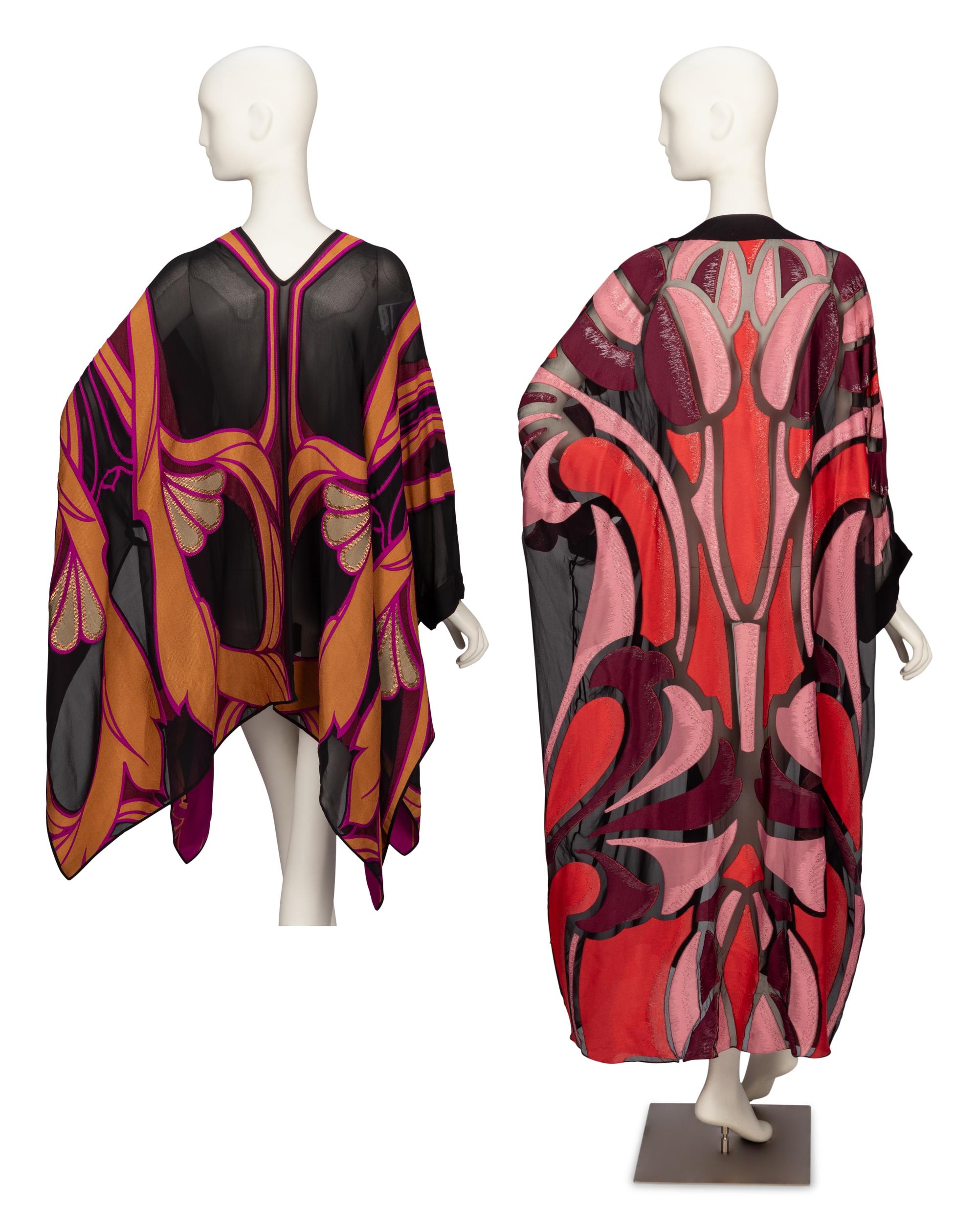 Gucci, Chiffon Robe & Kaftan Tunic