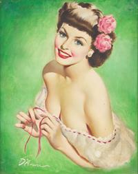 Original Pin-Up, Calendar Illustration