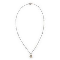 Diamond and White Gold Necklace