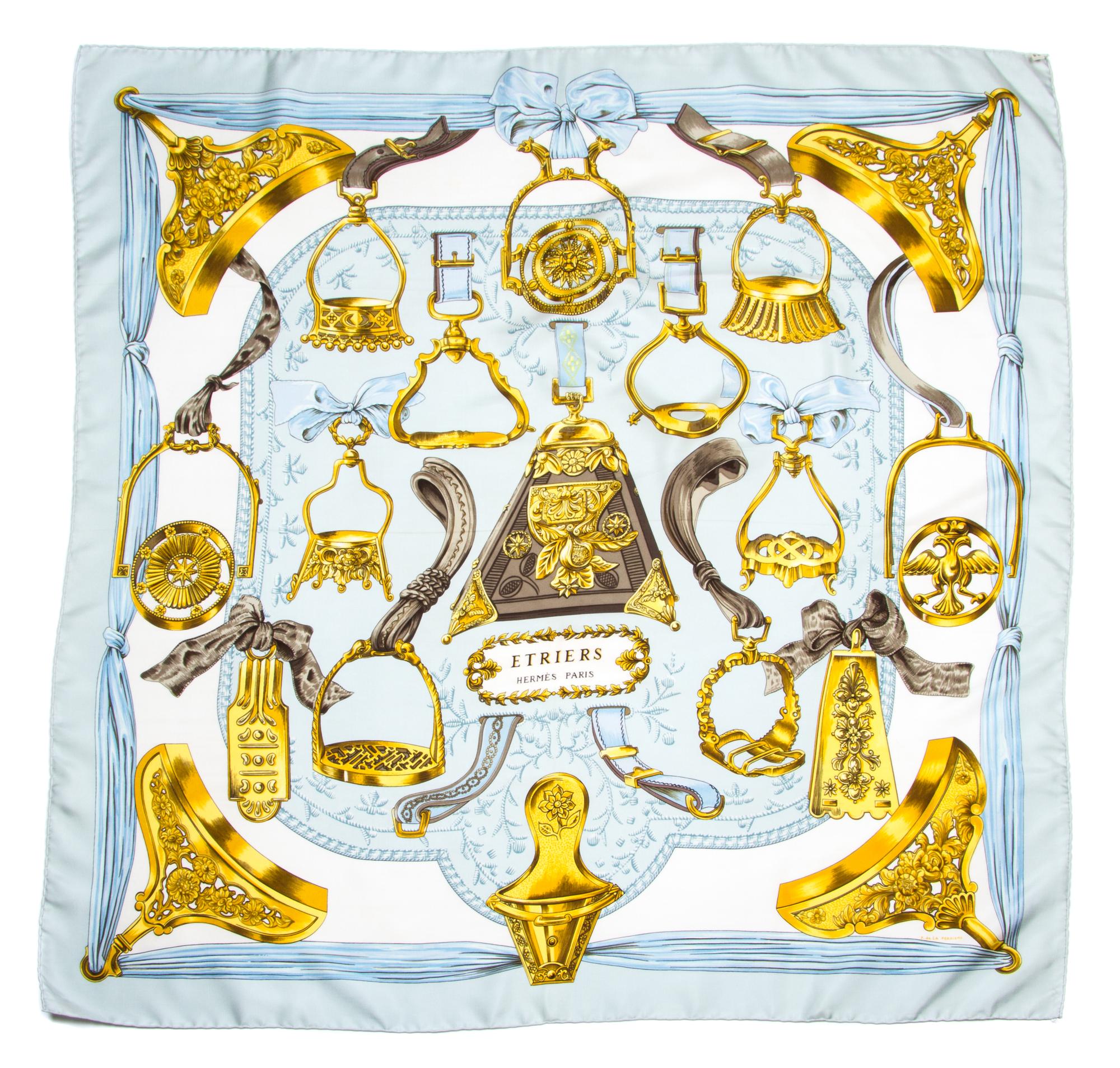 An Hermes 90cm Silk Scarf, 36" x 36".