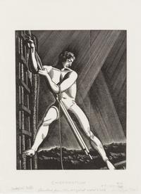 Rockwell Kent, (American, 1882-1971), Untitled (A group of 6 posthumous wood engravings printed by Letterio Calapai)