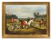 James Clark, (British, 1858-1943), Untitled (Pair of Hunt Scenes)