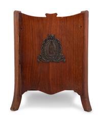 A Regency Gilt Metal Mounted Mahogany Jardinière
