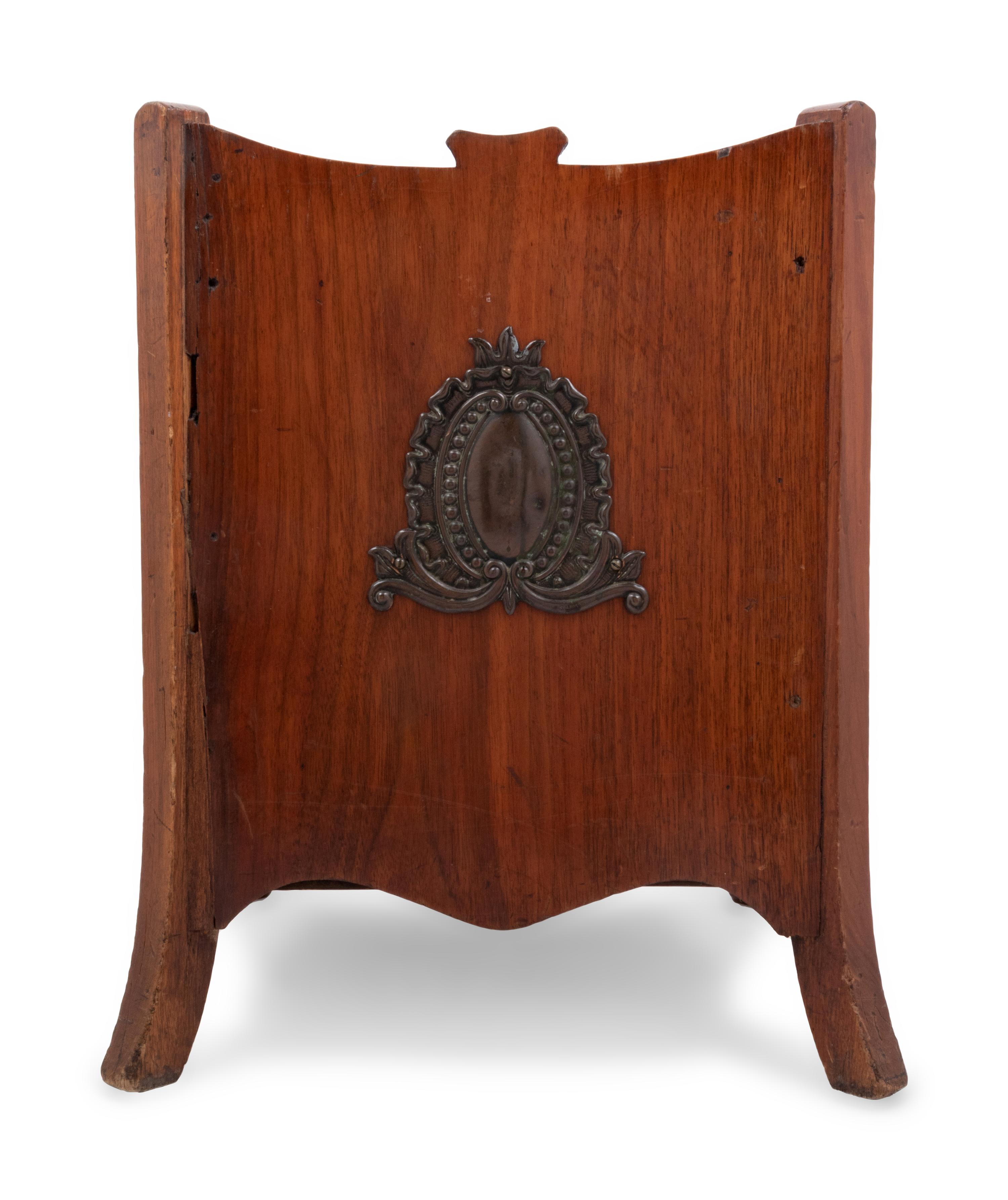 A Regency Gilt Metal Mounted Mahogany Jardinière