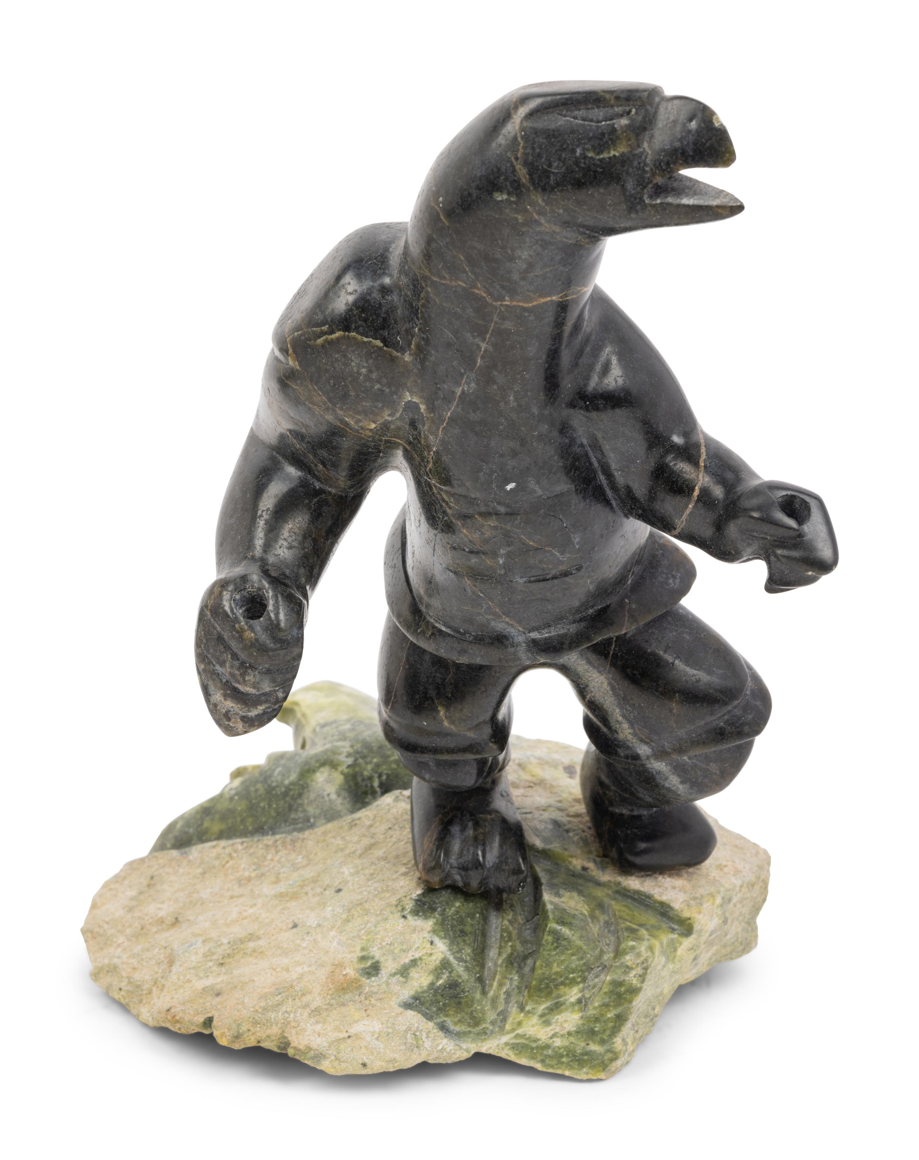 Inuit Transformation Soapstone Sculpture