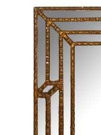 A Venetian Giltwood Parclose Mirror