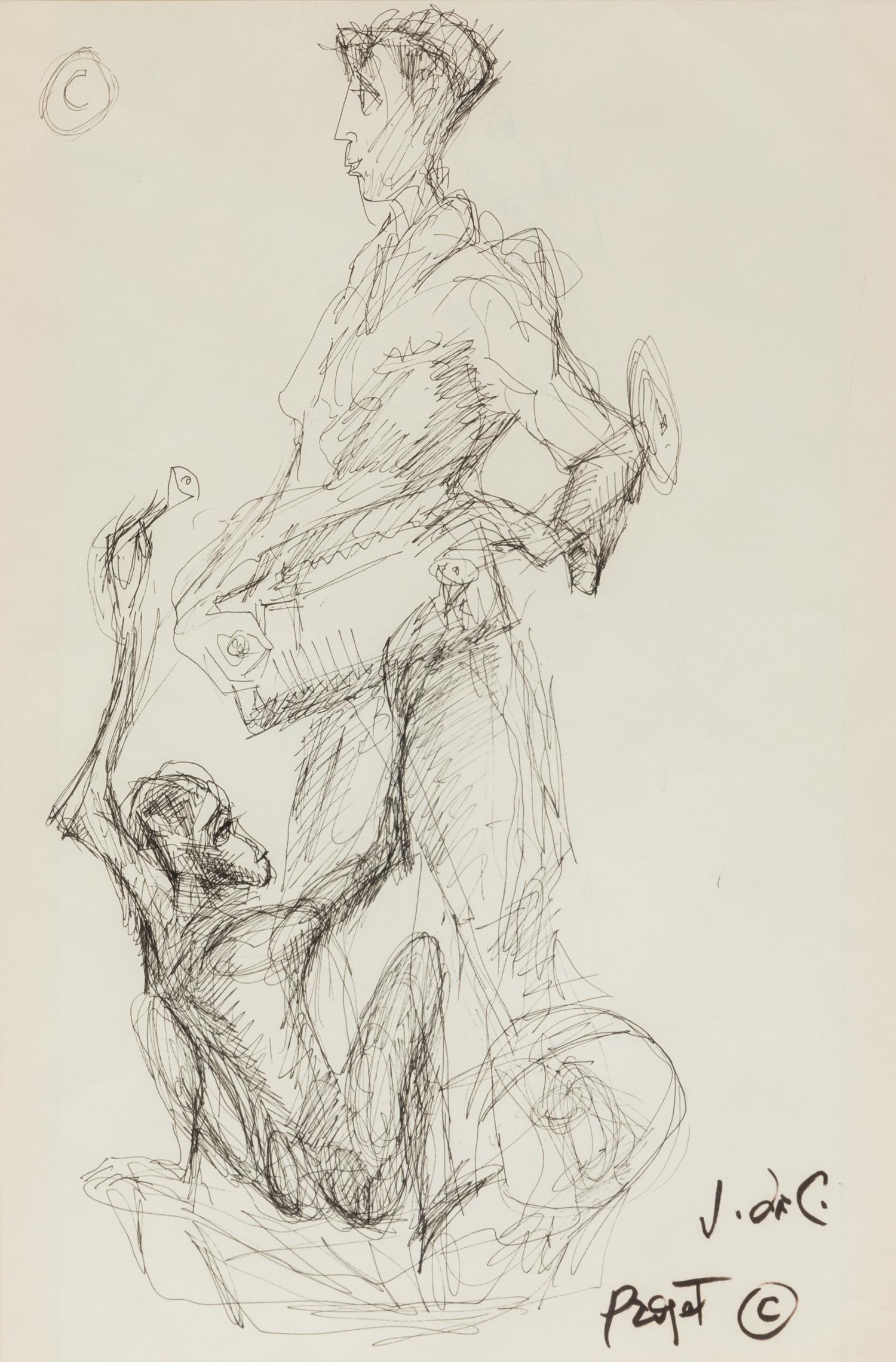 José de Creeft, (Spanish-American, 1884-1982), Untitled