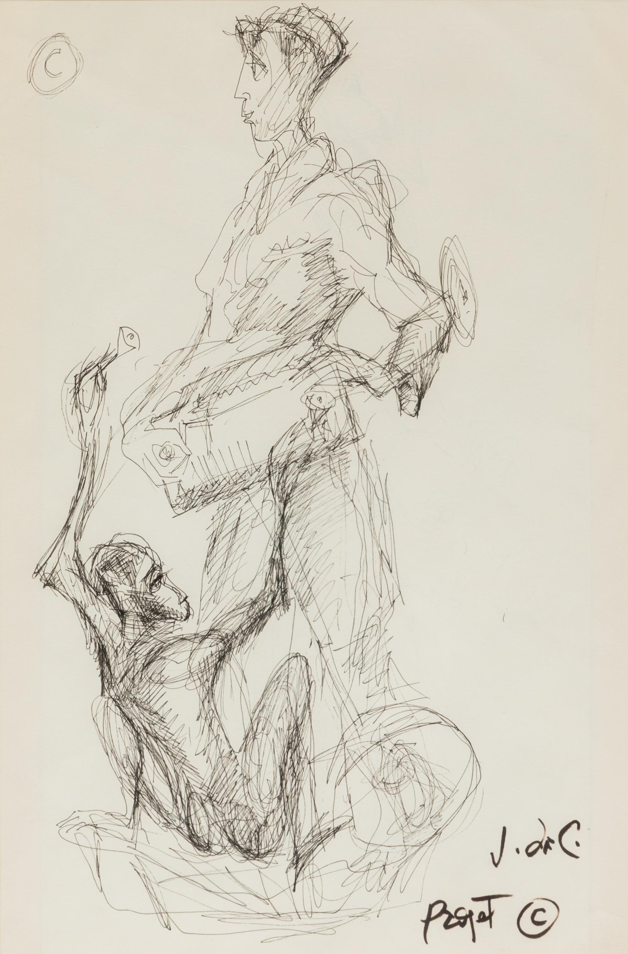 José de Creeft, (Spanish-American, 1884-1982), Untitled