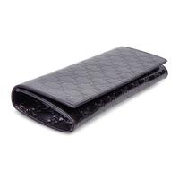 Gucci, Purple Patent Monogram Clutch