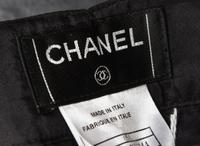 A Chanel White Lambskin Jacket Ensemble, Size 34.
